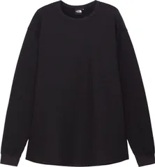 ザ・ノース・フェイス THE NORTH FACE アウトドア ロングスリーブウォームワッフルクルー メンズ レディース 長袖 トップス Tシャツ ロンT 保温 起毛 ゆったり ストレッチ性 イージーケア 秋 冬  NT62436 K ブラック