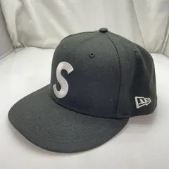 【中古】SUPREME × NEW ERA Jesus Piece S Logo サイズ59.6cm ブラック[91][240091403756]
