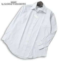 【新品 未使用】 SISSY by KANSAI YAMAMOTO カンサイヤマモト 山本寛斎 長袖 織り柄 シャツ ワイシャツ Sz.41-86 メンズ