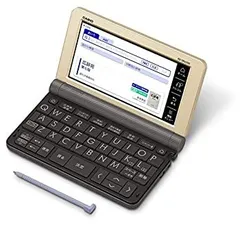 【中古】2019年モデル カシオ CASIO 電子辞書 エクスワード 生活モデル XD-SR6500GD 160コンテンツ シャンパンゴールド