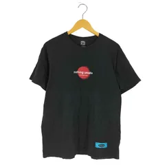 ユーズドフルギ USED古着 {{nothing usual}} ロゴ 両面プリント Tシャツ メンズ JPN：L 