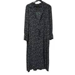  JOURNAL STANDARD L'ESSAGE ジャーナルスタンダード レサージュ フラワーロングワンピース 日本製【C462】