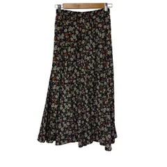  JOURNAL STANDARD relume ジャーナルスタンダード レリューム 花柄 ロングスカート フリーサイズ【C462】