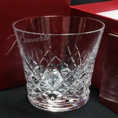 78【新品未使用】バカラ Baccarat タンブラー ロックグラス 1客 専用箱付き 2025年 アリア ★極美品／水垢・キズ・ヒビ・欠け無し★