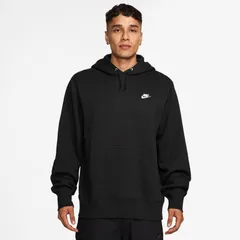 NIKE(ナイキ) ナイキ クラブ BB プルオーバー L/S フーディ スポーツスタイル ウェア スウェットシャツ FN3860、(010)ブラック