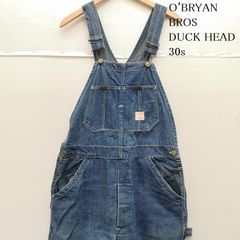 O'BRYAN BROS DUCK HEAD オーバーオール ローバック 30s - メルカリ
