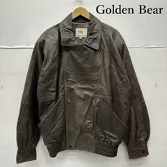 ゴールデンベア 70s 80s 白タグ レザー ジャケット メンズ 42 ISItems【USED】【古着】【中古】50153534