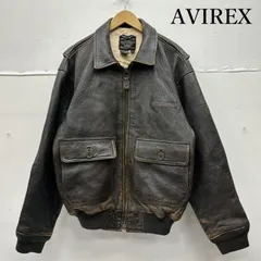 アヴィレックス 90s G-1 裏地刺繍 フライト レザー ジャケット メンズ M ISItems【USED】【古着】【中古】50153537