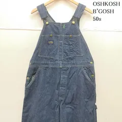 オシュコシュビゴッシュ 50s デニム オーバーオール メンズ 表記無し ISItems【USED】【古着】【中古】50153600