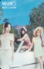 【中古】コレクションカード(女性) MISAMO(TWICE)/ミナ(MINA)・サナ(SANA)・モモ(MOMO)/CD「HAUTE COUTURE」TOWER RECORDS特典クリアトレカ