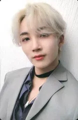 【中古】コレクションカード(男性) SEVENTEEN/JEONGHAN(ジョンハン)/バストアップ・衣装グレー・両手下げ・裏面白/CD「3RD Album ： An Ode(The Poet ver.)封入特典フォトカード