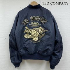 90s テッドマン エフ商会 MA-1バック刺繍ワッペン 42フライトジャケット 90s テッドマン エフ商会 MA-1バック刺繍ワッペン 42フライト