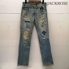 ジャックローズ ダメージ クラッシュ リペア 加工 デニム パンツ ジーンズ メンズ 32インチ ISItems【USED】【古着】【中古】50153924のサムネイル