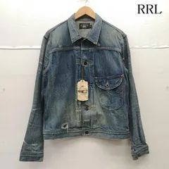 ダブルアールエル ラルフローレン 黒タグ 一つ星 1st デニム ジャケット ヴィンテージ加工 USA製 メンズ M ISItems【USED】【古着】【中古】50153952