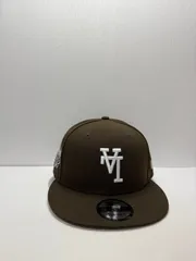 Newera ロサンゼルスドジャース 40thアニバーサリー リバースロゴ 9fifty スナップバックキャップ ブラウンカラー
