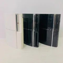 【ジャンク】PS3 プレステ CECHA00 CECHL00 ホワイト ブラック  3台まとめ EJ1