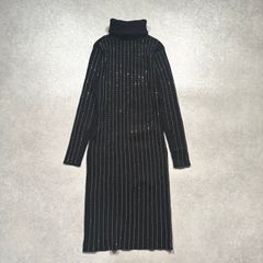 yori ヨリ セレモニー ピンタック パンツ 38 ウエストゴム ブラック