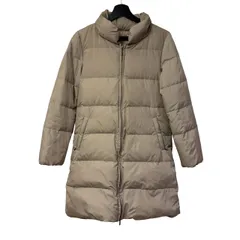  Spick and Span（スピックアンドスパン） Pour Belle Femme ロングダウンコート 38 ベージュ 高品質ダウン90%【AT405】