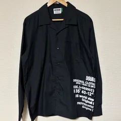 (^w^)b DOUBLE STEAL  ダブルスティール  長袖シャツ　ブラック　メンズ　Large　大きいサイズ　OM10716YSのサムネイル