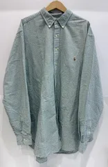 中古 ラルフローレン BD 長袖 シャツ 2XLサイズ  肩幅約57.6cm POLO RALPH LAUREN アメカジ トップス  おおきめ 【V2055-001】◇ 217