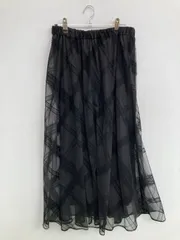 Couture brooch クチュールブローチ ロングスカート 40 ブラック