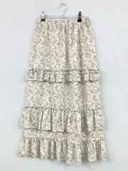 merry jenny メリージェニー ロングスカート F アイボリー