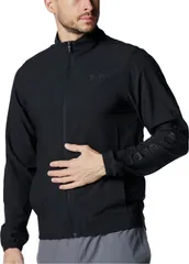 アンダーアーマー UNDER ARMOUR UA フレッシュウーブン フルジップ ジャケット UA FRESH WOVEN FULL ZIP JACKET メンズ 軽量 ポケット トレーニングジャケット  6001543 001 BLACK