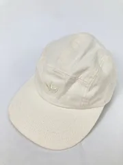 adidas アディダス キャップ OSFY (54-57cm) アイボリー コットン ベースボール