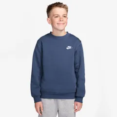 サイズ150cm、NIKE(ナイキ) ナイキ YTH NSW クラブ LBR フリース L/S クルー マルチアスレ ウェア スウェットシャツ FD3006