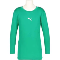 PUMA(プーマ) コンプレッション ジュニア クルーネック LS シャツ サッカー ウェア アンダー（インナー）シャツ 660769、(05)Pepper