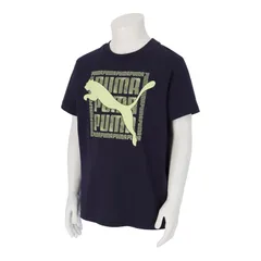 サイズ140cm、PUMA(プーマ) GRAPHIC キャット Tシャツ B スポーツスタイル ウェア Ｔシャツ 694219