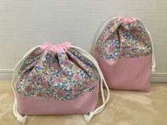 No.206 お弁当袋　コップ袋　巾着セット