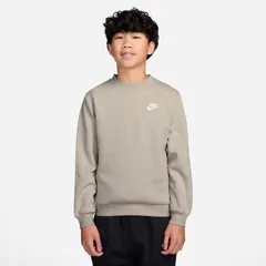 サイズ160cm、NIKE(ナイキ) ナイキ YTH NSW クラブ LBR フリース L/S クルー マルチアスレ ウェア スウェットシャツ FD3006