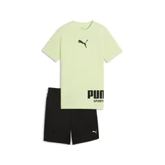 サイズ110cm、PUMA(プーマ) PUMA SPORT Tシャツ and ショートPT セット B スポーツスタイル ウェア Ｔシャツ 694285
