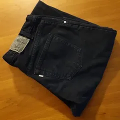 ヴィンテージ リーバイス シルバータブ バギー ブラック 1990年代 アメリカ製 サイズW36xL32 美品 先染め ジーパン ジーンズ Made in USA