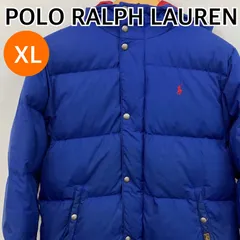 POLO RALPH LAUREN ポロラルフローレン アウター ジャケット ダウンジャケット ブルー メンズ レディース XLサイズ 【CT2621】