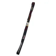 【美品】 帯締め 優品 幾何学 金糸 青灰色 正絹 和装小物  【中古】