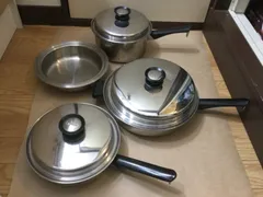 Amway アムウェイ クィーンクック 大フライパン 中フライパン 大ソースパン 内なべ