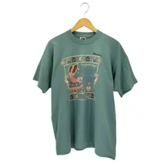 フルーツオブザルーム FRUIT OF THE LOOM 90s USA製 シングルステッチ 刺繍 クルーネック Tシャツ メンズ import：XL 