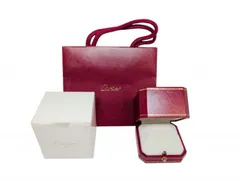カルティエ リングケース 指輪ケース 指輪用ケース Cartier 箱 リング用 ジュエリーケース Cartier  BOX ボックス　空箱　紙袋