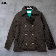 ◼︎美品◼︎【AIGLE】エーグル　レディース　中綿キルティングジャケット　ブラウン　サイズM