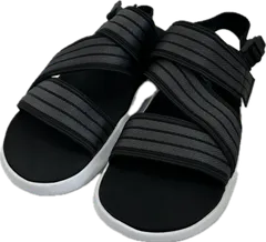  【美品】adidasアディダス　サンダル　靴シューズ　ブラック　メンズ　25.5サイズ【Z1812】