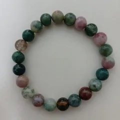 モスアゲート天然石☆ブレスレット