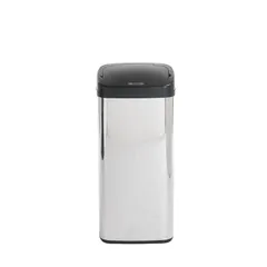 「新入荷」 センサー全自動開閉式 全新品 ゴミ箱 大容量45L シルバー 1年保証付き 沖縄発送可のサムネイル