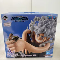 02w22934 一番くじ ワンピース 未来島エッグヘッド~Burst of Energy~ A賞 モンキー・D・ルフィ ギア5VSボルサリーノ Revible Moment ※未開封 フィギュア【中古品】