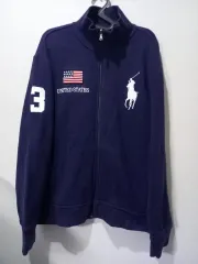 ポロ ビックポニー 星条旗 USA ジップアップ 100/L