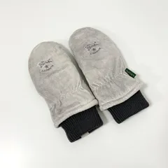 美品 ILBISONTE イルビゾンテ レザーミトン 手袋 グレーのサムネイル