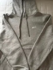 NIKE グレー 起毛 フードTシャツ