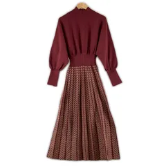 極美品 LAGUNAMOON ラグナムーン その他 秋冬 AW ワンピース レーヨン/ポリエステル レッド レディース S【古着】【中古】【送料無料】