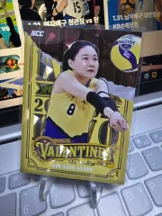 25 - 26 コボ カーボン HYUNDAI建設 キム・ヨンギョン バレンタイン インサート カード